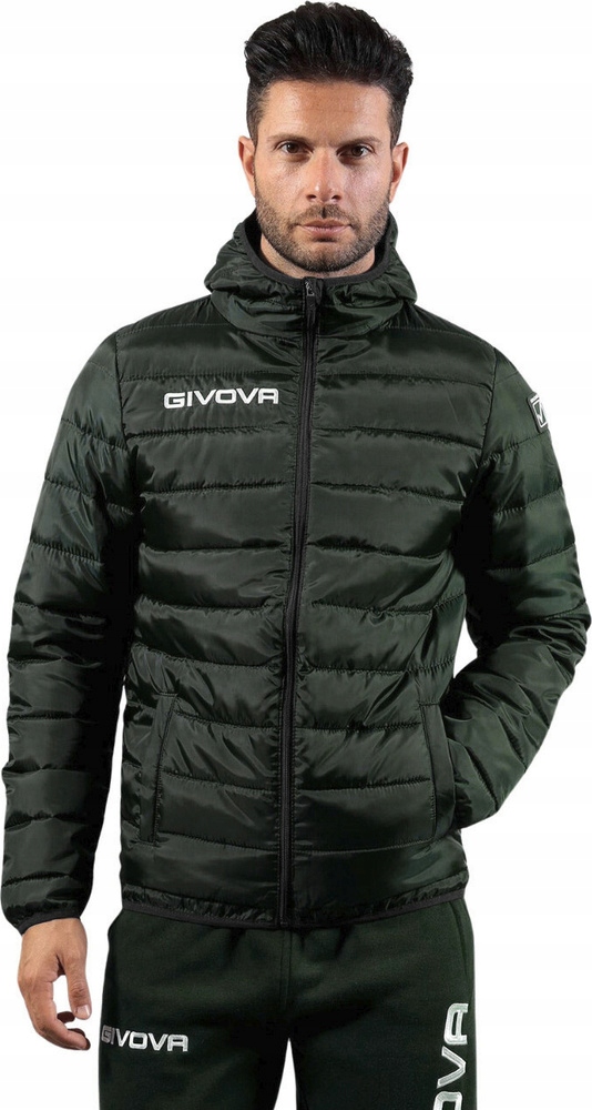 Pánská Bunda Givova Olanda Zeleno-černá G013 5110 vel. L