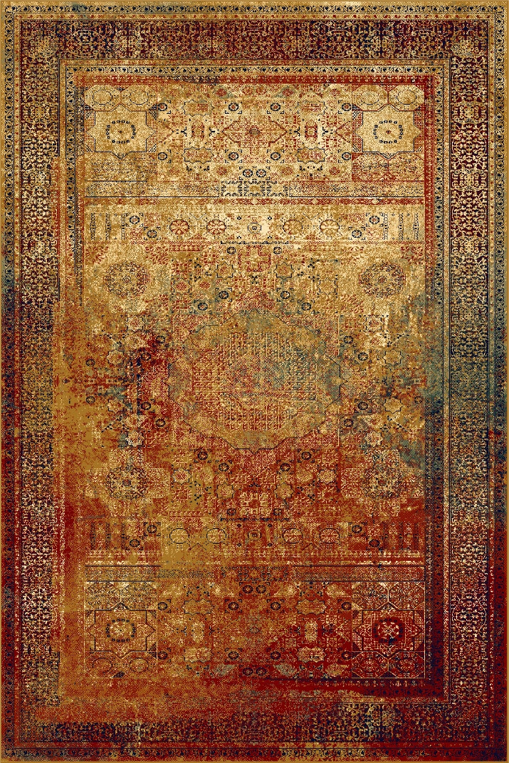 Dywan Mamluk Red Dywilan Omega Wełniany 170x235 cm Naturalny 100% wełny