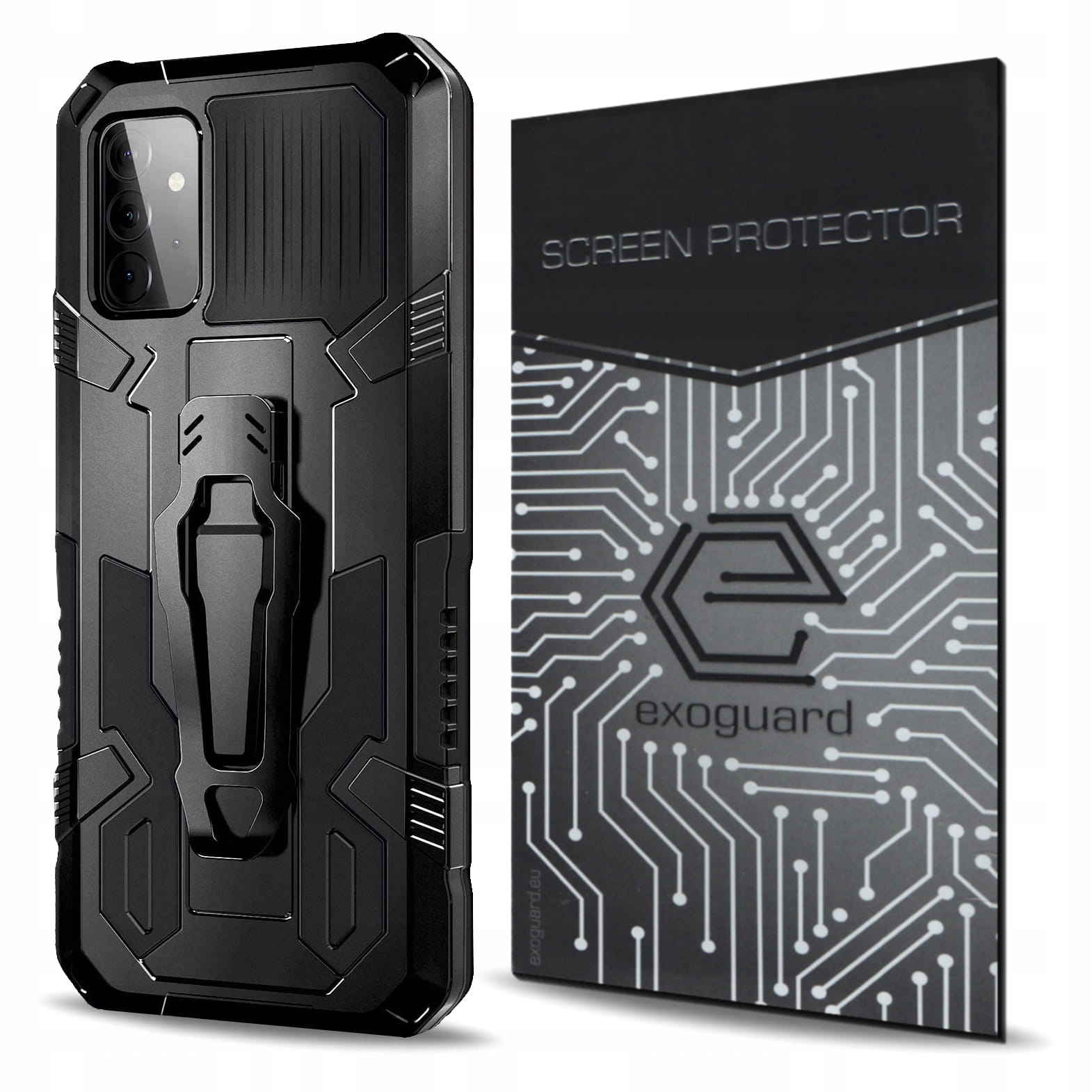 

Case Etui Pancerne+szkło do Samsung Galaxy A52 5G