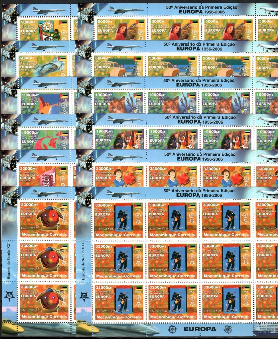 Мозамбик 2006 Mi ark 2853-2864 чистый **