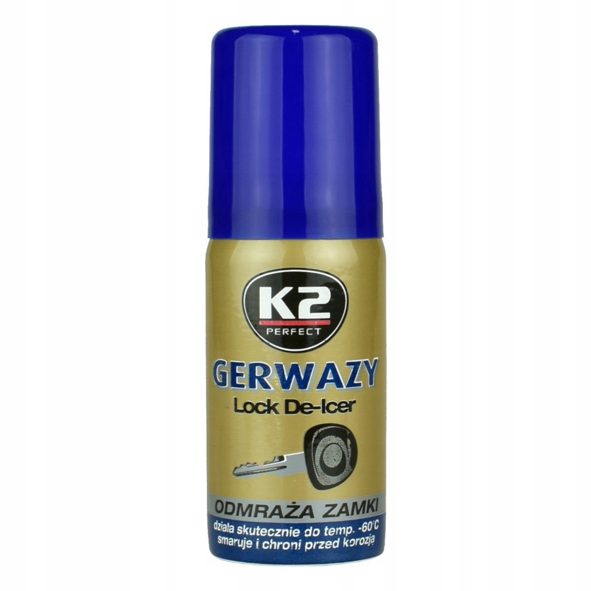 

K2 Gerwazy odmrażacz do zamków -60C kieszonkowy