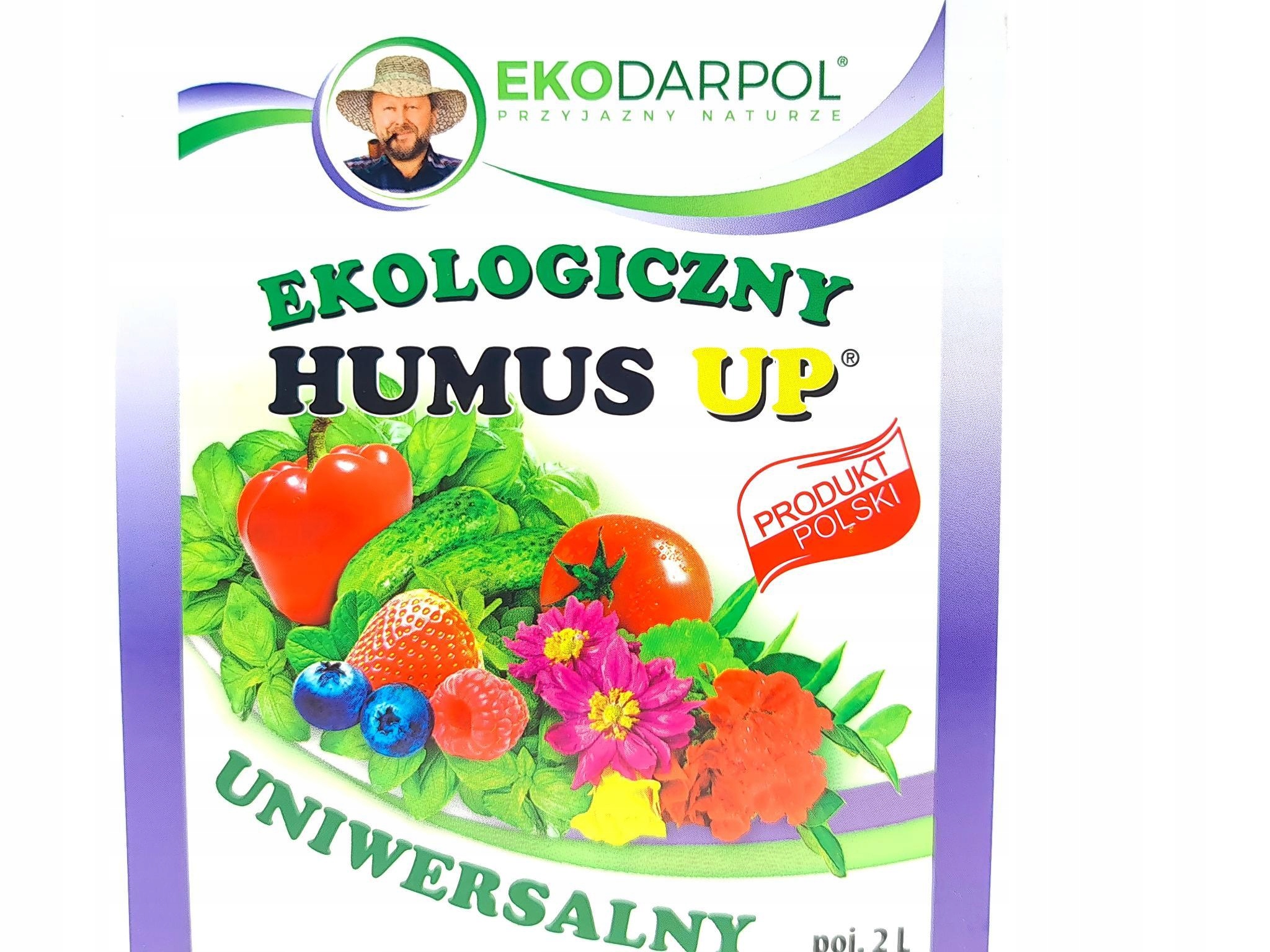 EKOdarpol Humus 2L uniwersalny poprawia glebę BIO Kod producenta Ekodarpol 2l uniwersalny ekologiczny