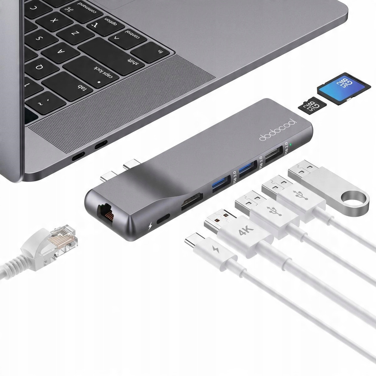 

Adapter Usb 3.0 2.0 Hdmi 4K Thunderbolt Hub