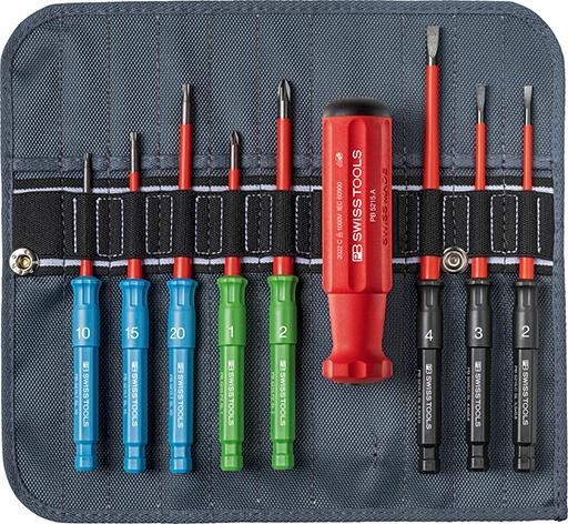 Sada Pb Swiss Tools vyměnitelných trnů s hroty Vde PB5218.SU Classic