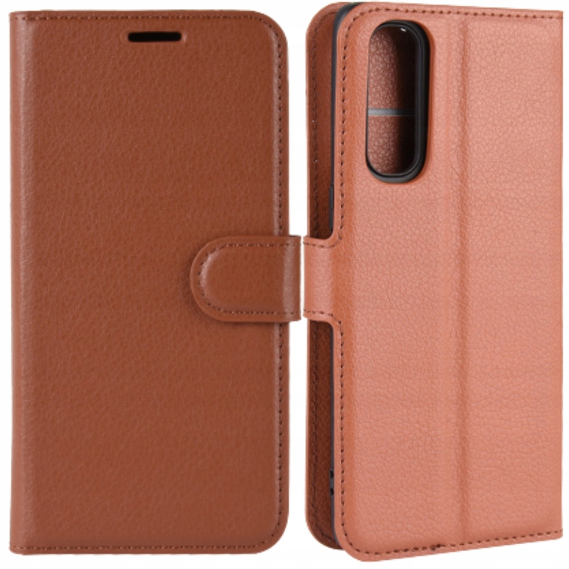 

Litchi Etui Skórzane Portfel Do Oppo Reno 3 Pro