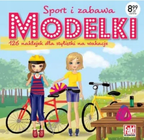 MODELKI SPORT I ZABAWA. NAKLEJKI