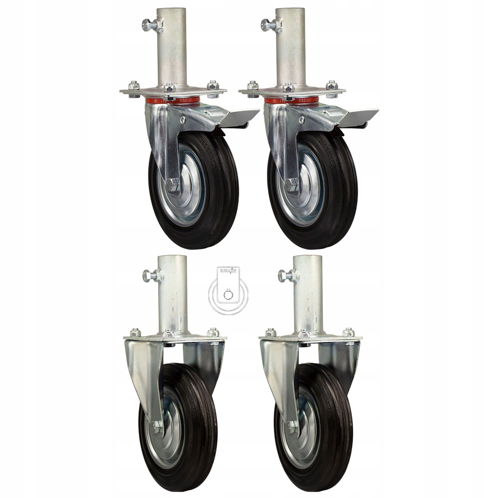 78stgu200/40 Kolečko fi 200 lešení komplet 4 ks