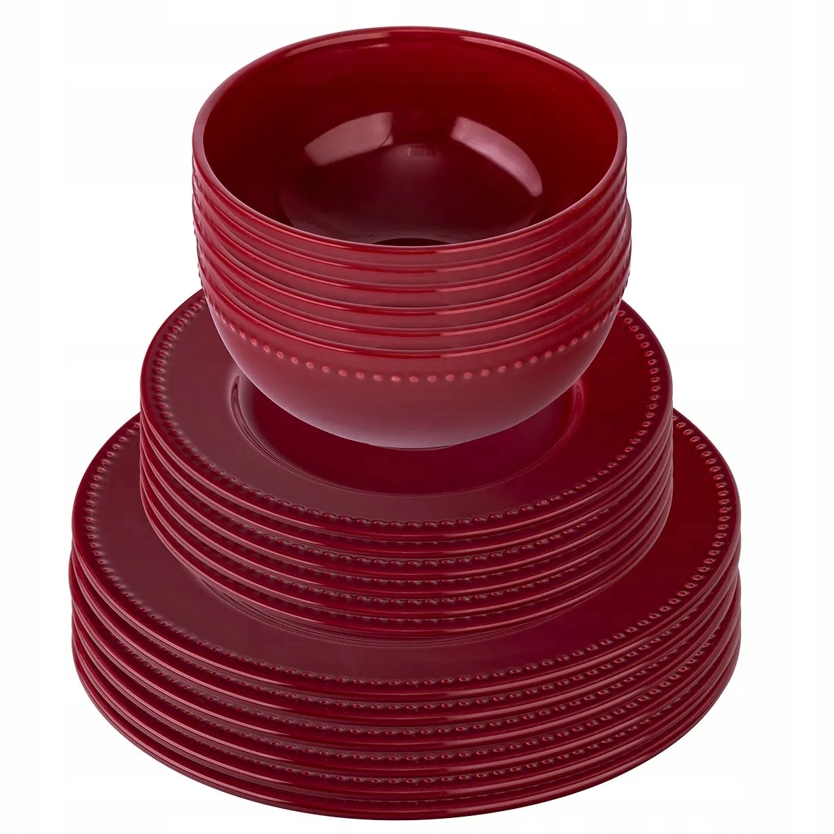 Sada talířů 18 ks Jídelní servis Dárek Altom Design Merlot pro 6 osob