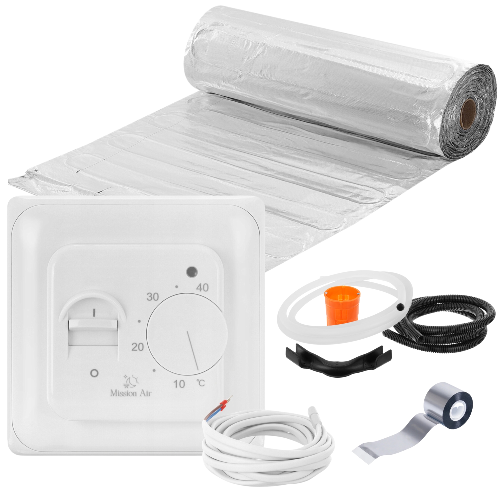 Set Vykurovacia podložka pod panely MAL-160W/m² 6 m²