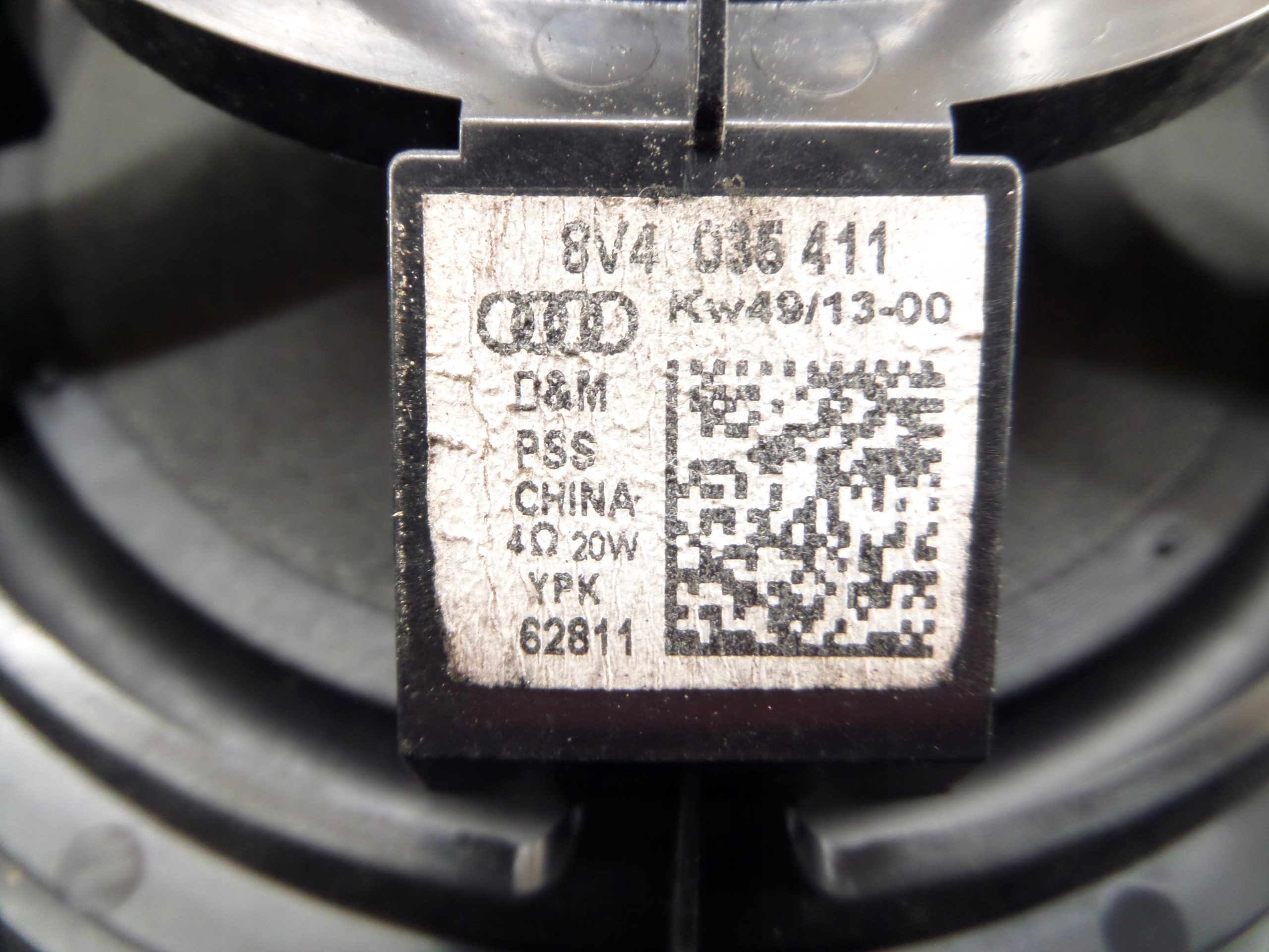 AUDI A3 8V speaker 8V4035411
