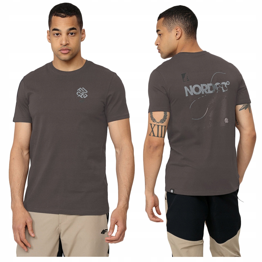 

Koszulka męska T-shirt 4F bawełna TSM067 XXXL