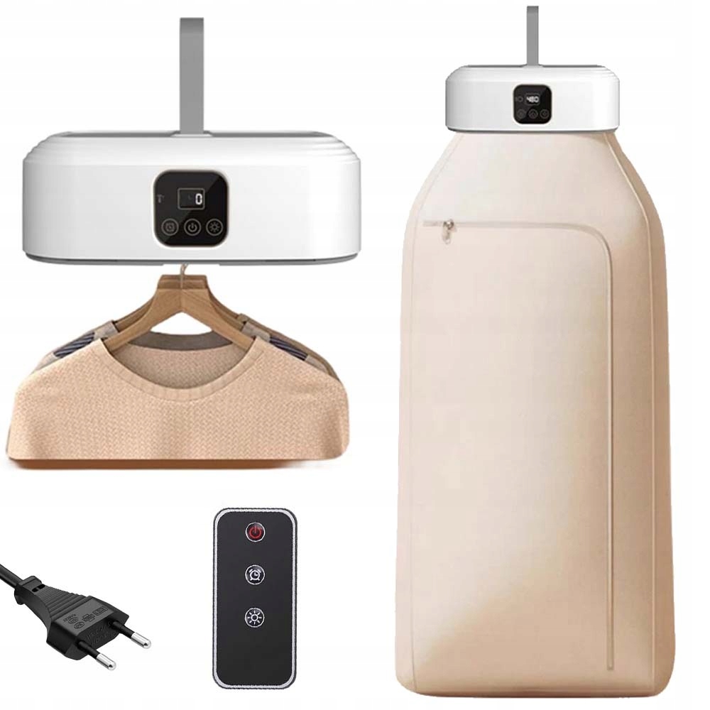 Levně Přenosná Elektrická Sušák Na Oblečení, Funkce Turistického Časovače Dálkové Ovládání