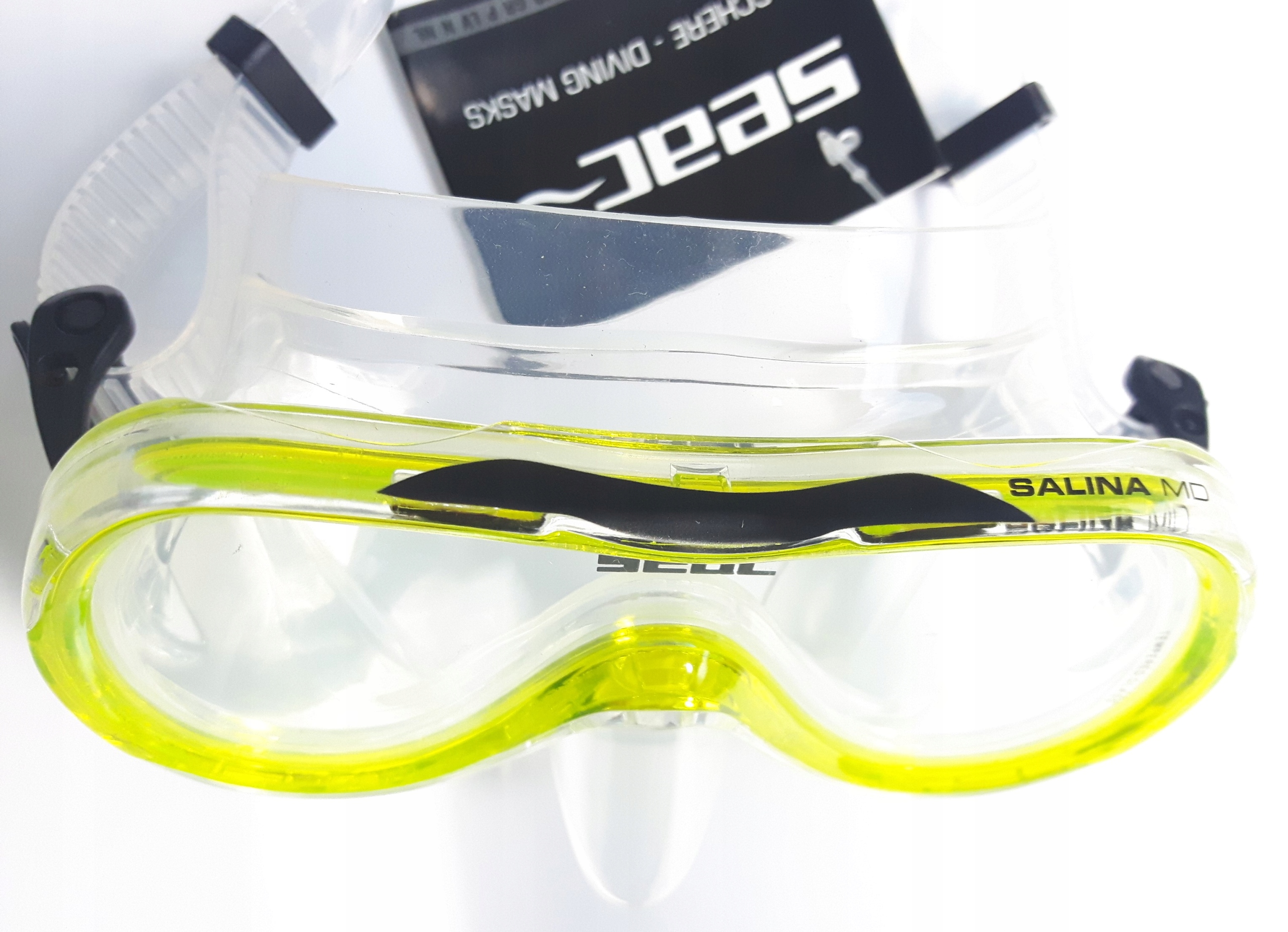 Maska dziecięca do nurkowania snorkelingu SEAC SUB Kod producenta salina_md_y