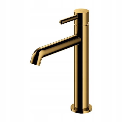 Y umývadlová batéria, 23 cm (hlava 25 mm), zlatý lesk