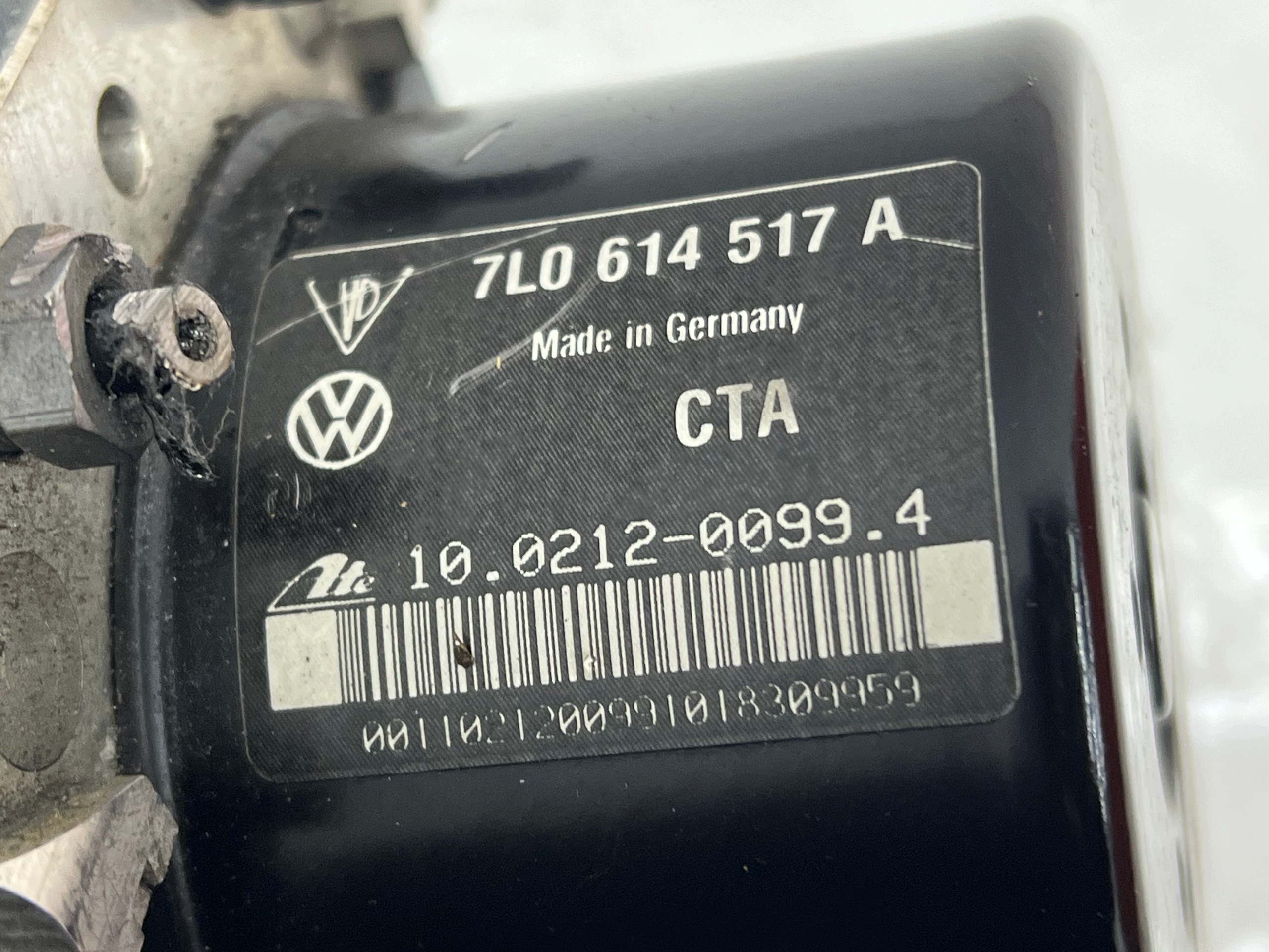 pompa ABS TOUAREG 7L e PORSCHE CAYENNE 7L0614517A 7L0907379L