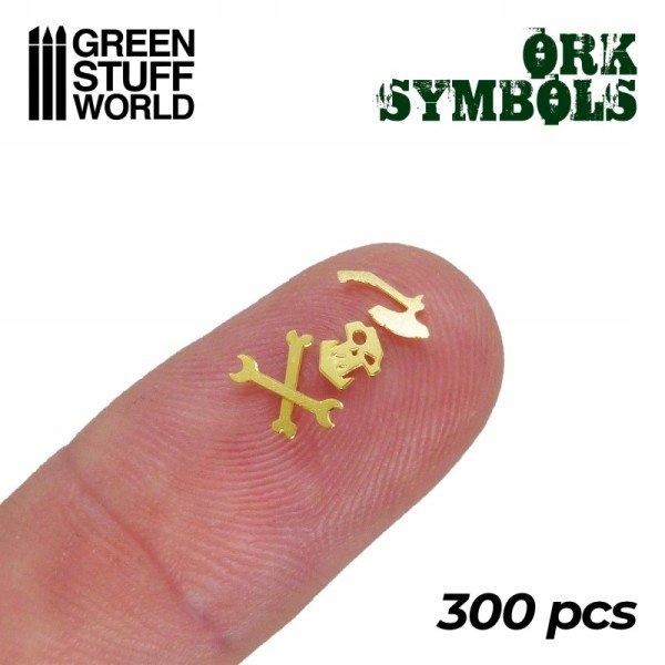 Ork Runes Symbols - 300 letters znaki orków Wydawca Green stuff world