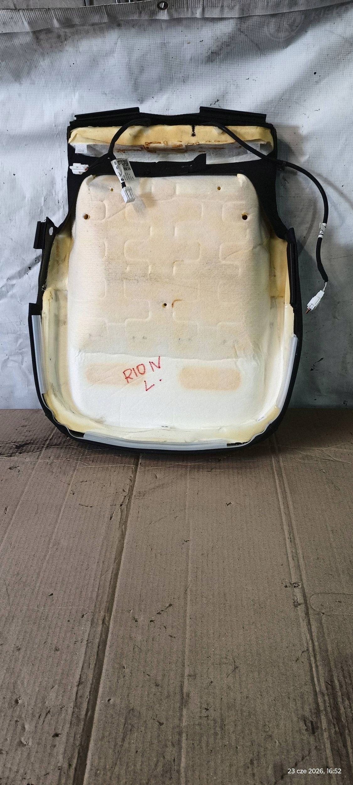 KIA RIO IV SIEDZISKO SKORZANE seat left front 2017