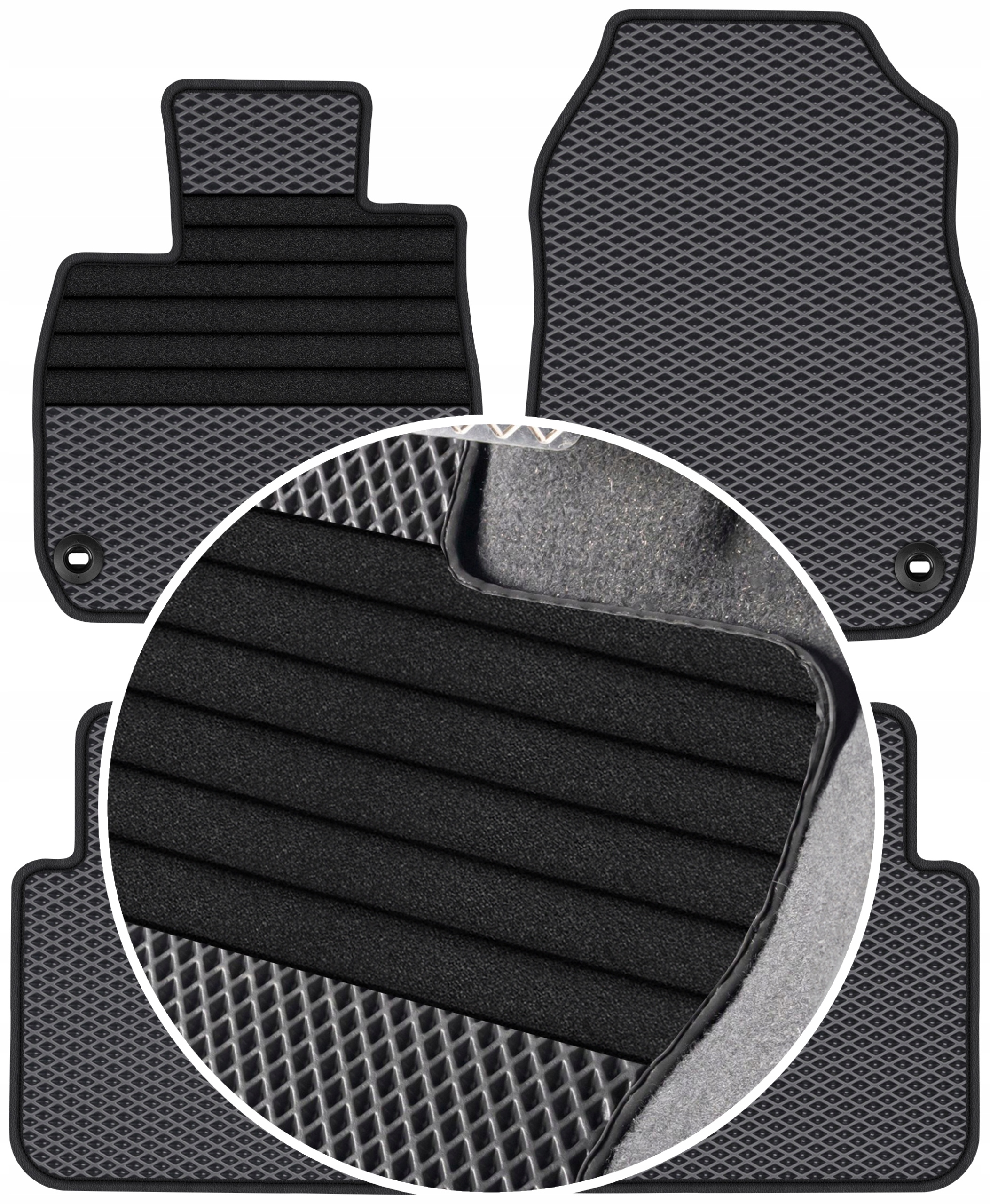 Honda Cr-v V 2 Suv 2018- Gumové rohože Eva Eternity Posilnenie XXL