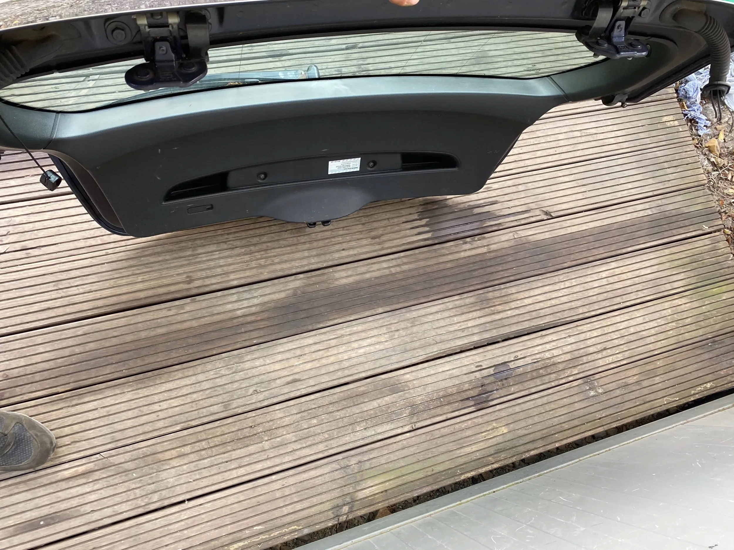 BMW 1 E87 complete trunk door boot A35/5