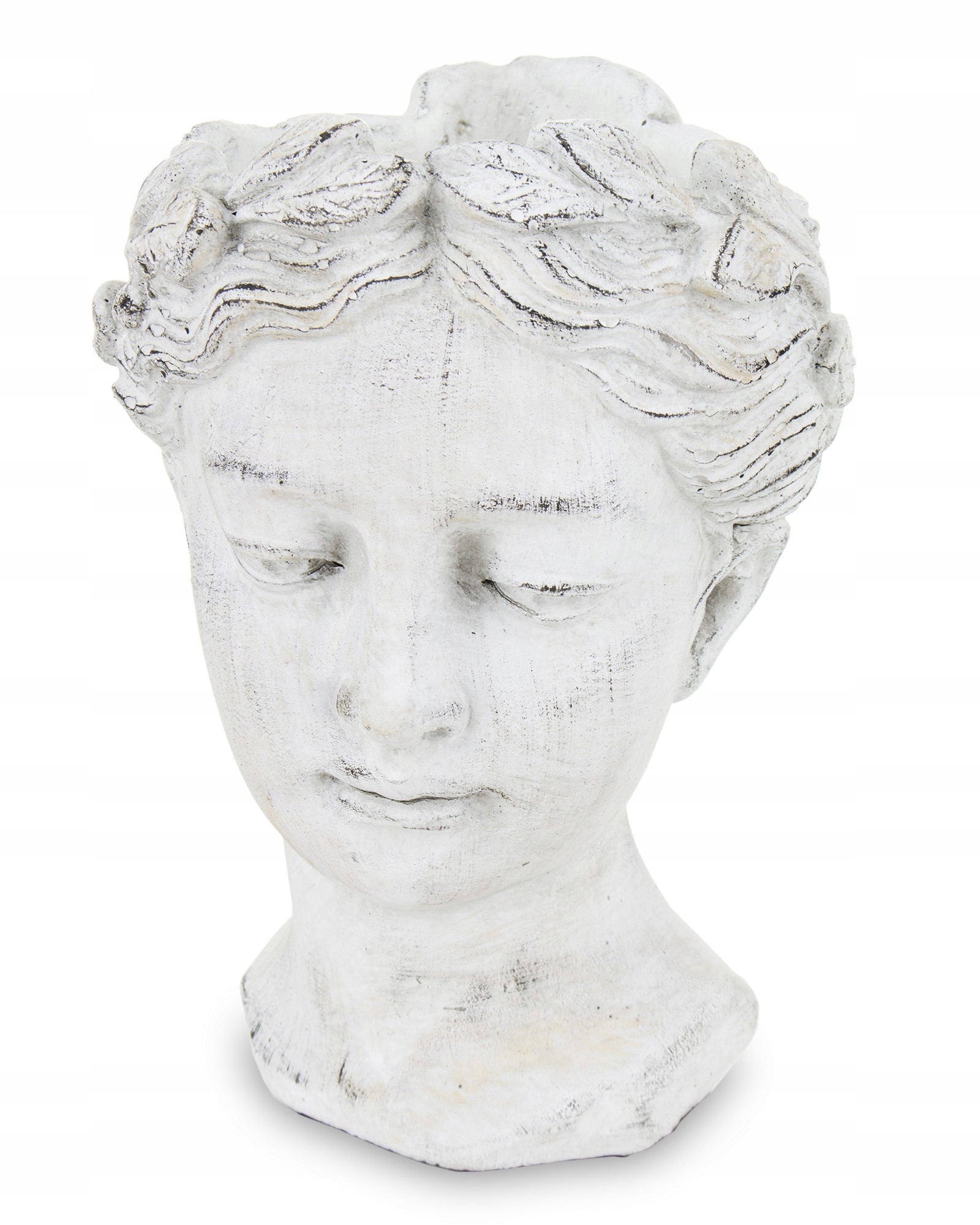 

Doniczka Osłonka Szara Głowa Betonowa Vintage 16,5