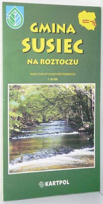 GMINA SUSIEC NA ROZTOCZU - MAPA TURYSTYCZNA