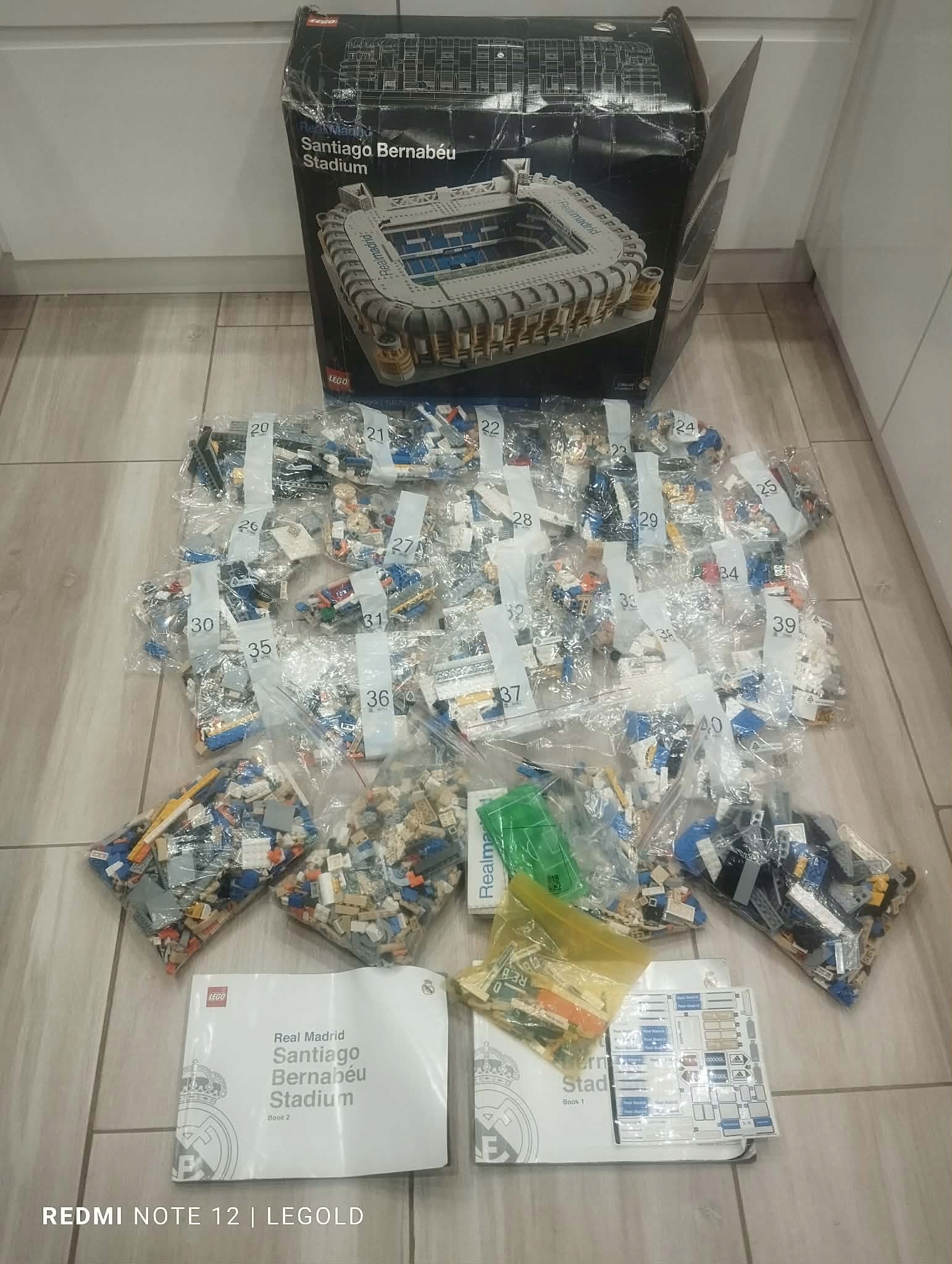 Lego 10299 Stadion Realu Madryt Santiago Bernabéu Unikat