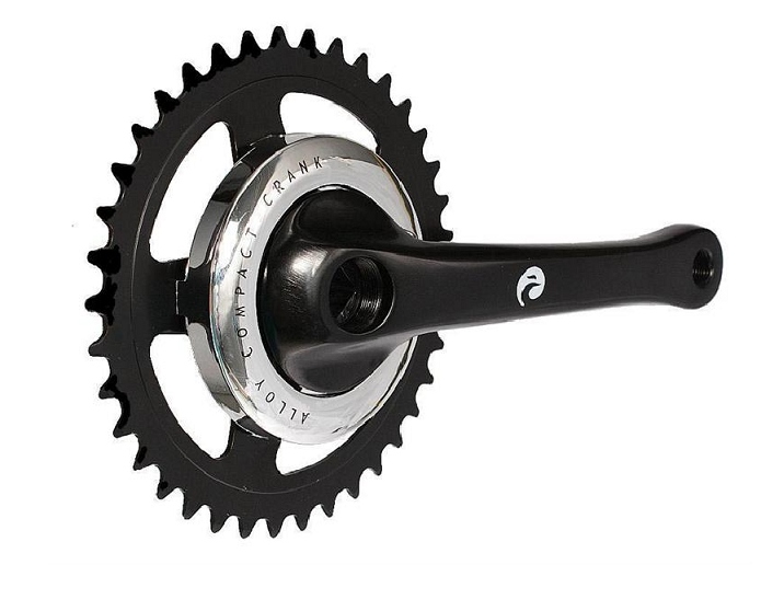 Korby Batavus Compact 38T czarne