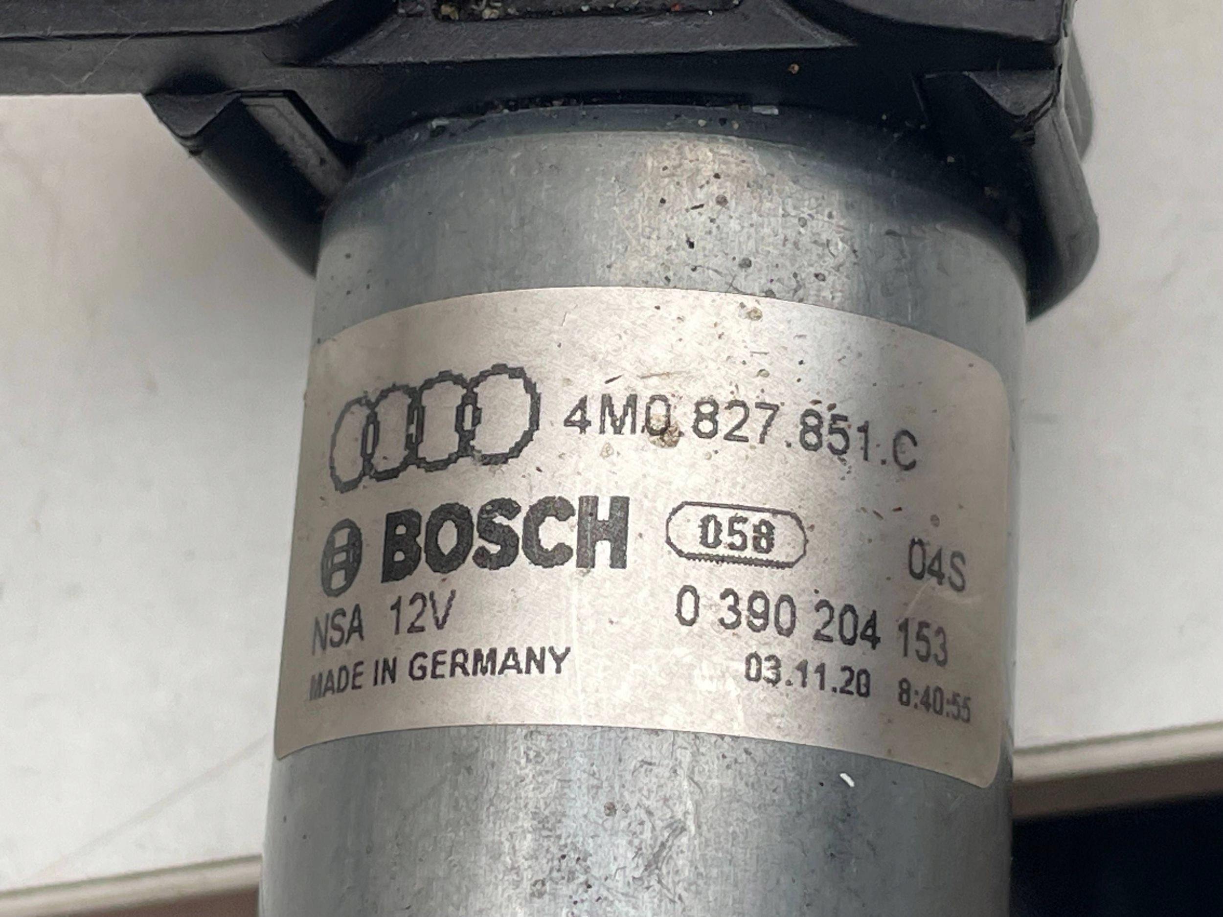 damper bonnet boot rear part ORYG Audi Q7 4M 4M0827851C