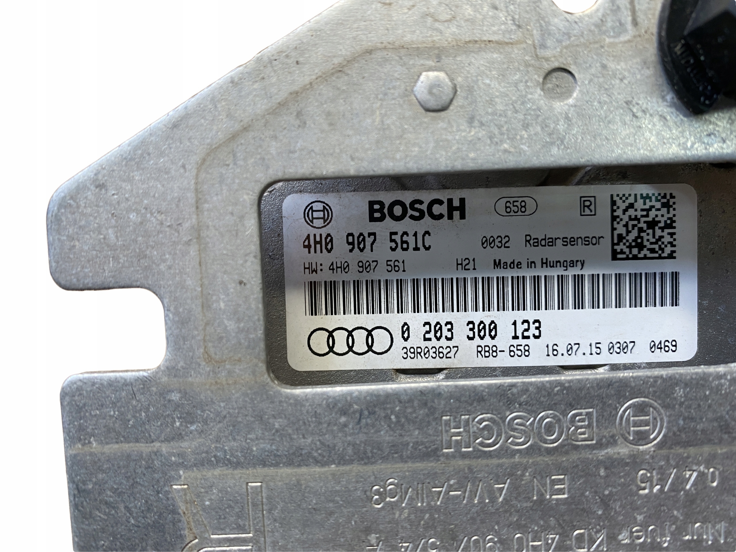 AUDI A8 4H D4 RADAR ACC DISTRONIC right 4H0907561C