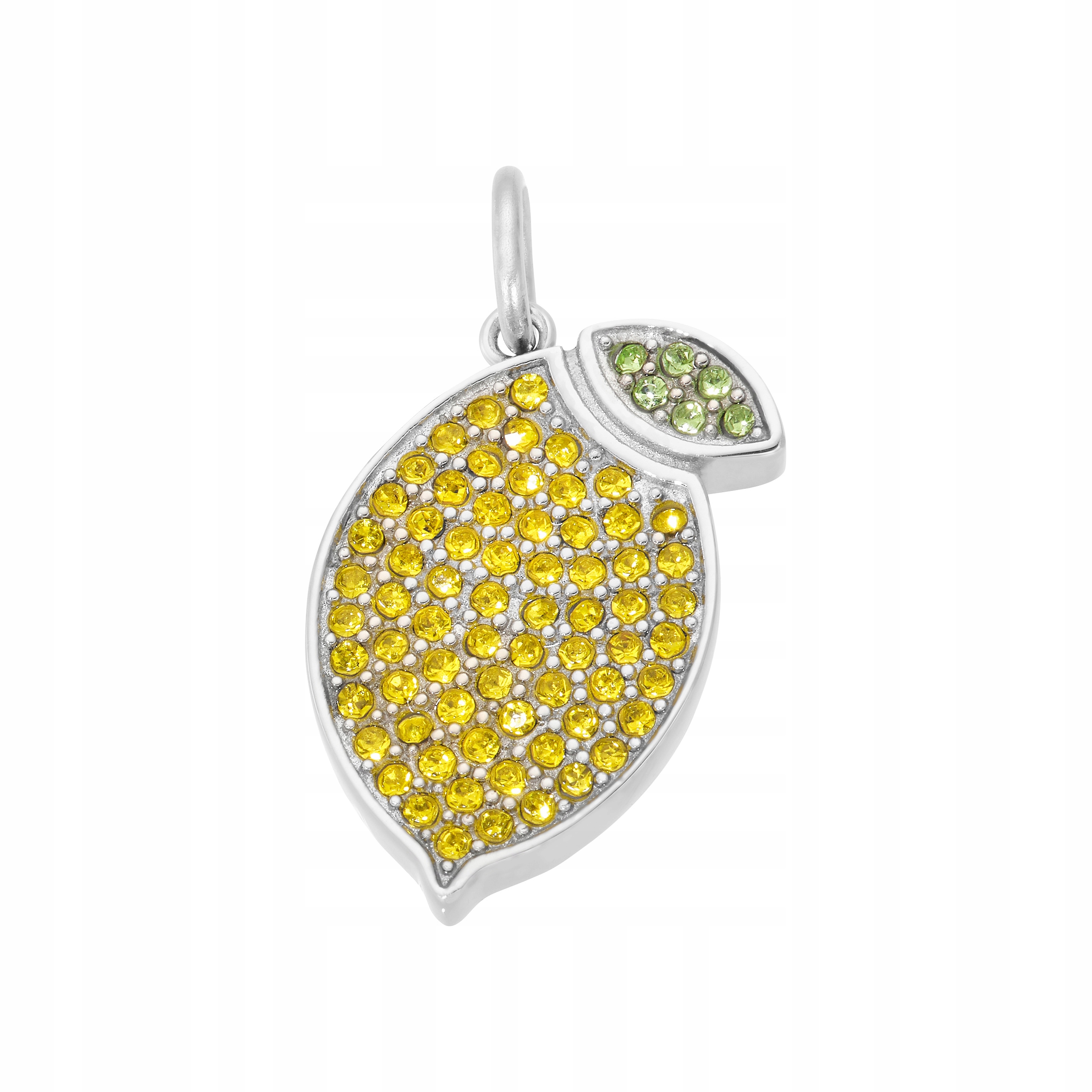 Přívěsek Citron s krystaly Swarovski Ocel Magnetický přívěsek