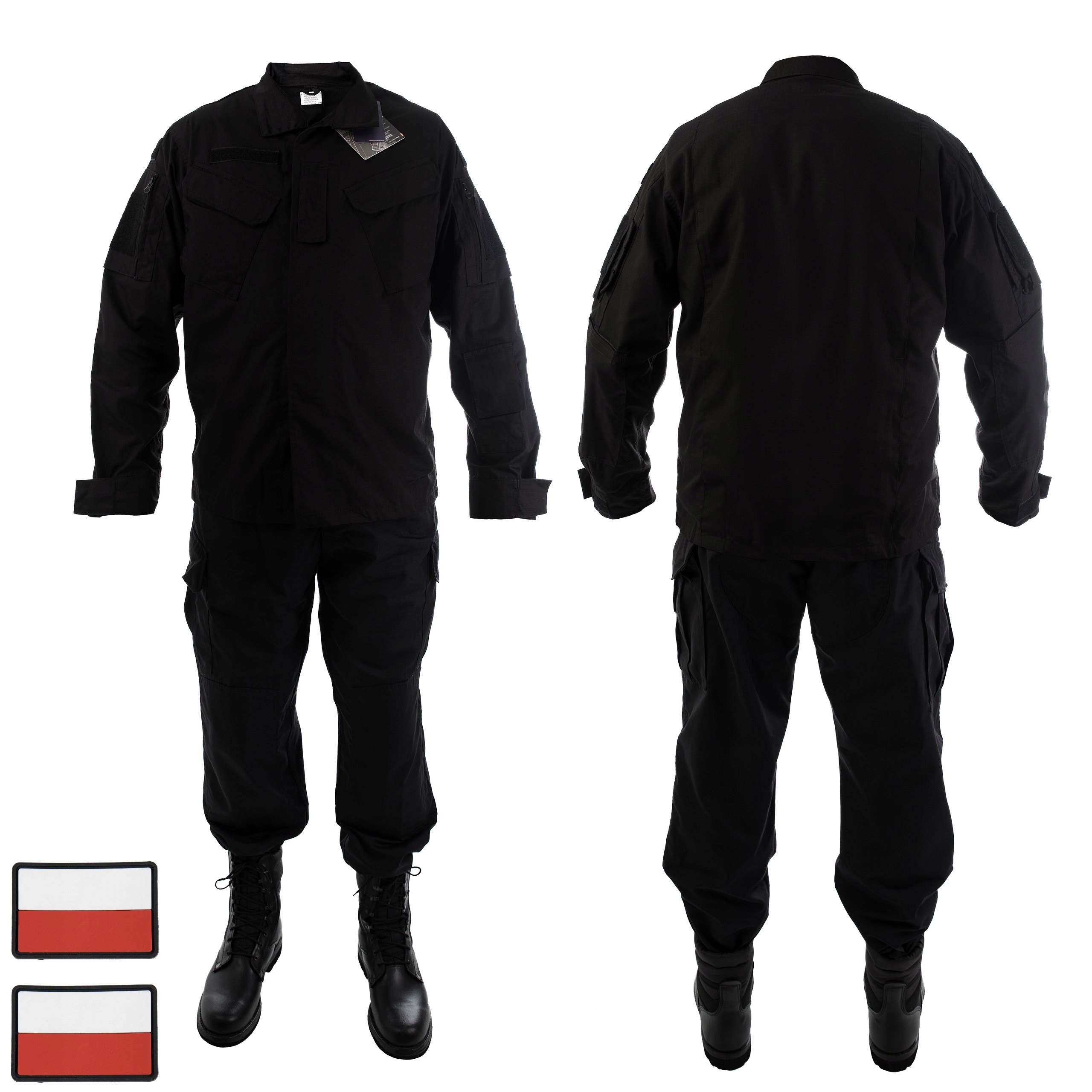 

Texar Mundur Wojskowy Taktyczny Czarny WZ10 L