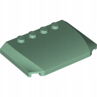 

Lego Maska 4x6 2/3 sand green 52031