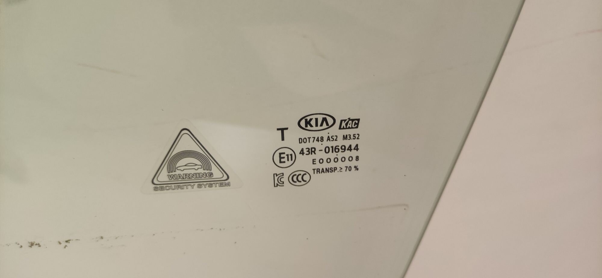 KIA STONIC window door left front front PRZEDNICH of left 17-21