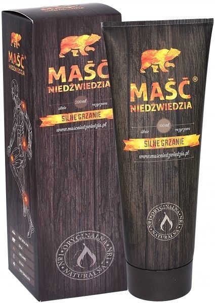 

Maść Niedzwiedzia silne grzanie na bóle 200ml