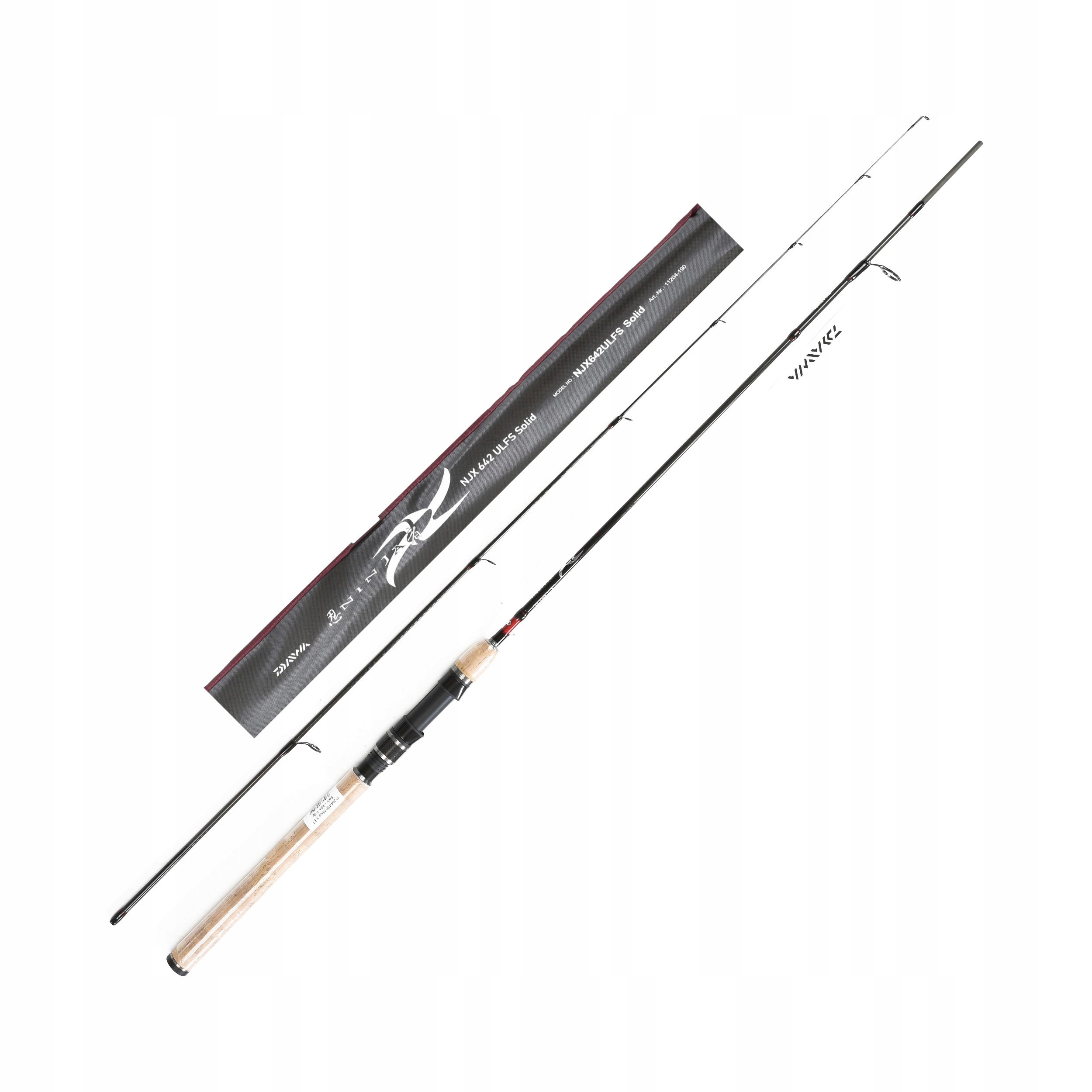 Wędka spinningowa Daiwa Ninja X Solid Spin 1.90m 1-9g