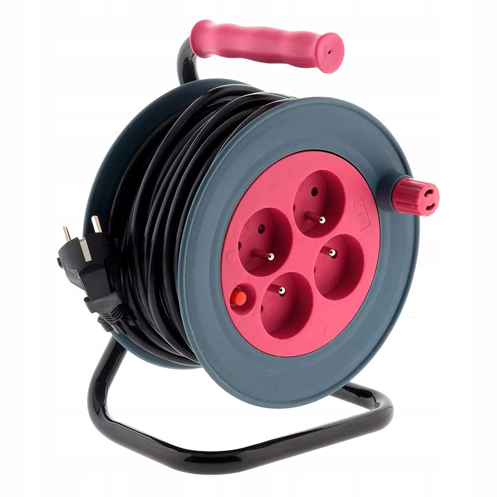 ZENITECH Przedłużacz Domowy 15m 3G1 mm² Różowy — miniatura 2