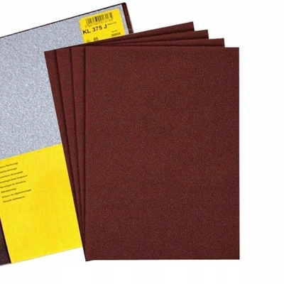 ARKUSZ PŁÓTNO ŚCIERNE PAPIER KLINGSPOR P80 5 szt