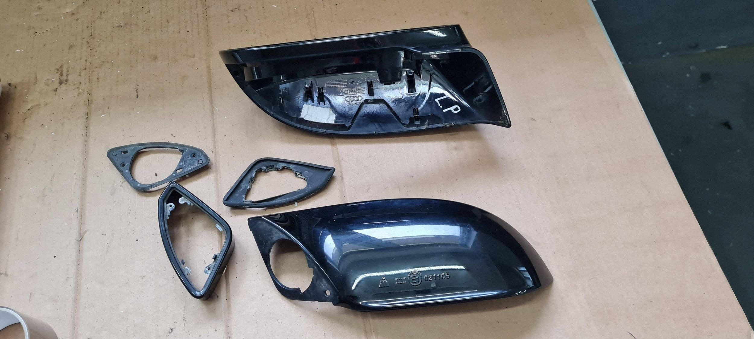 A7 4G S7 cover cap mirrors mirror left LY9B 4G8857527