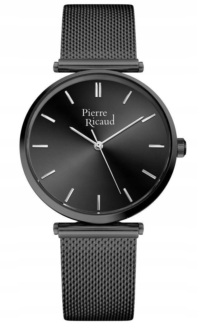 Nové Originální dámské hodinky Pierre Ricaud P22096.B114Q černé