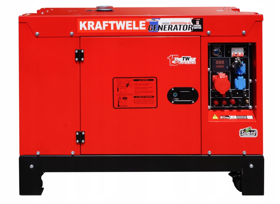 AGREGAT GENERATOR PRĄDOTWÓRCZY 22KVA DIESEL 400V