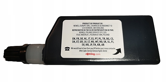 Rotring tusz kreślarski czarny 23 ml Kolor czarny