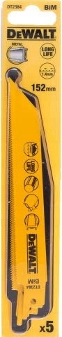 

Brzeszczot Do Metalu Bimetal 152MM DT2384 Dewalt
