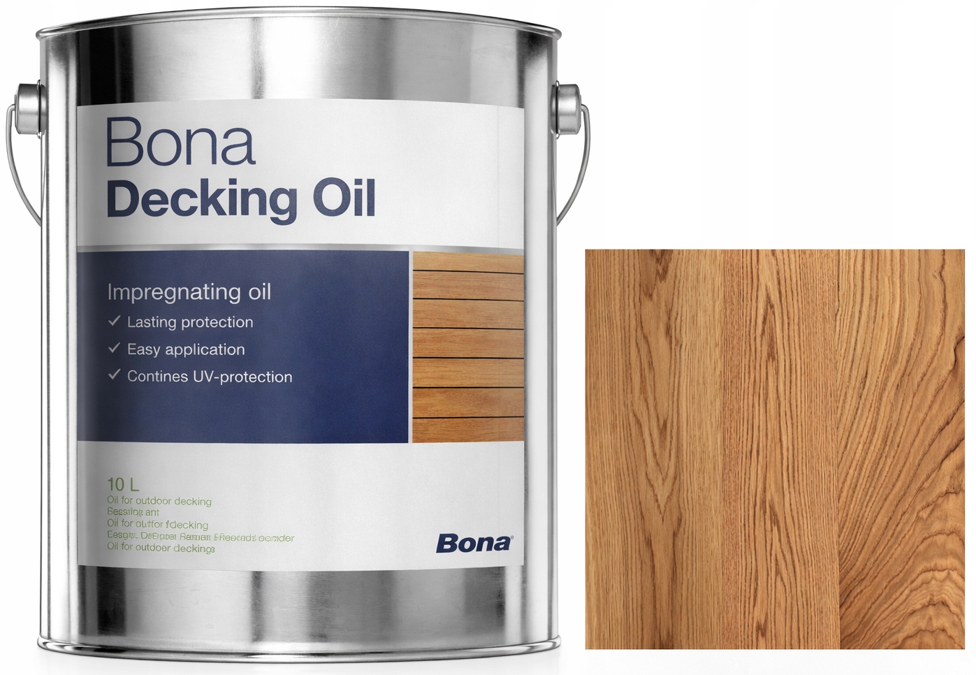Bona Decking Oil Neutrální olej na terasu a dřevo pro venkovní použití 10 l