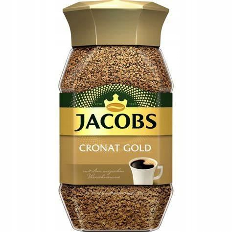 6 Sztuk Jacobs Cronat Gold 100G Kawa Rozpuszczalna Słoik