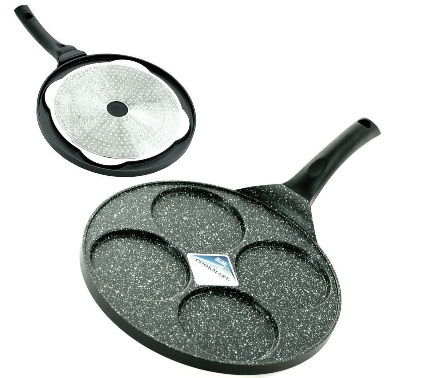 

Patelnia do Jajek Racuchów Pancakes Placków 27cm.