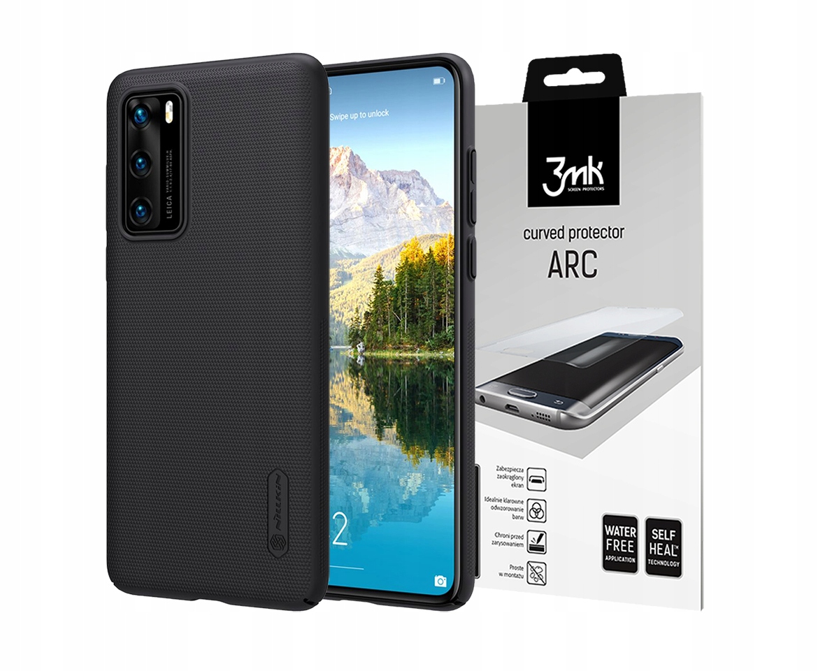 

Nillkin Frosted Etui Do Huawei P40 + Folia 3MK Arc