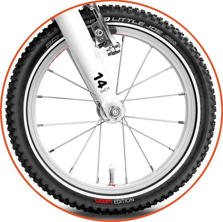 Rower dziecięcy Woom 3 blue koło 16 " niebieski Materiał ramy aluminium