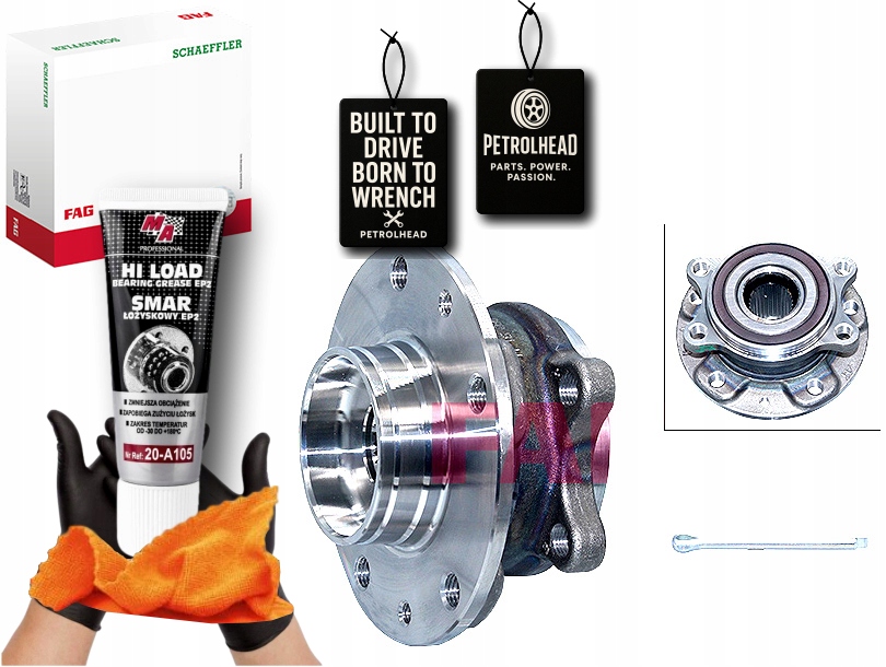 Sada Ložiska Kola S Pístem Přední L/p Nissan Qashqai #Petrolhead Pro+ Kit7