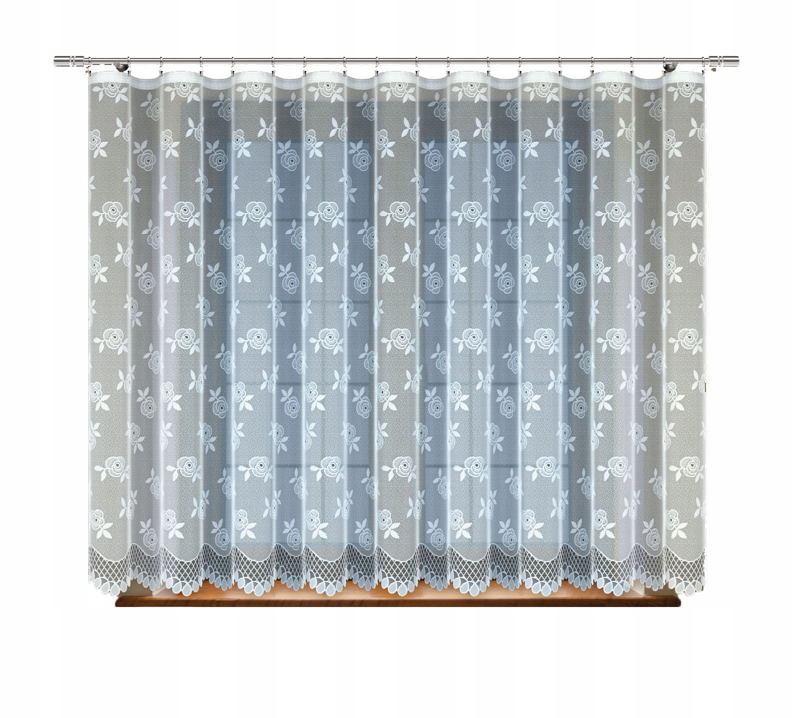 

Gotowa firana żakardowa 248850 biała 130x300cm