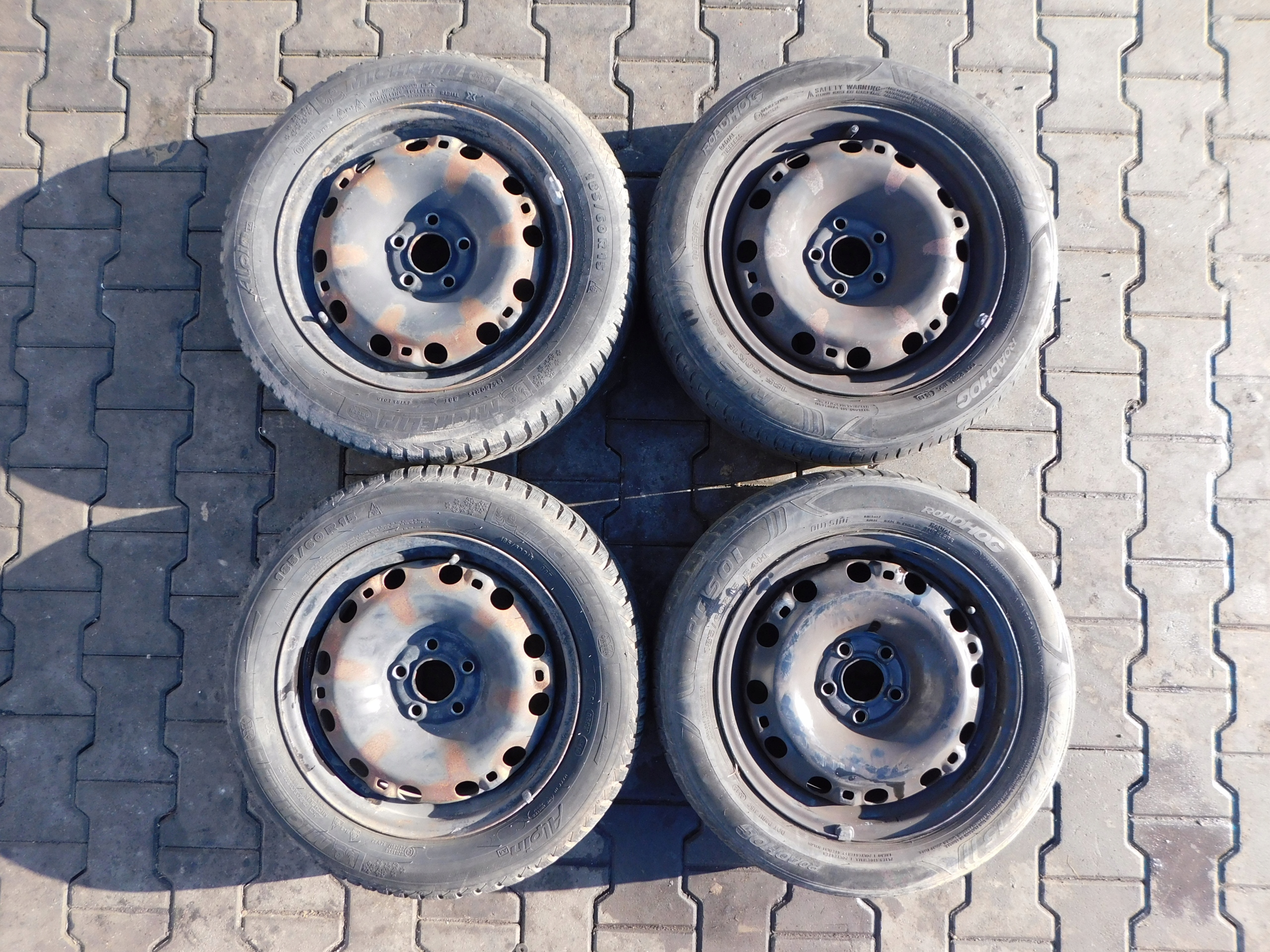 VOLKSWAGEN POLO 6R 1.2 12V КОЛЕСА ДИСКИ ПОЛНЫЙ КОМПЛЕКТ